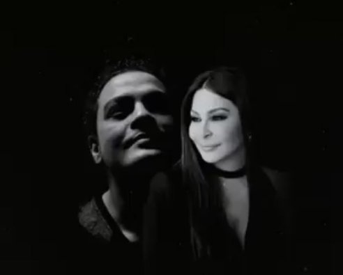 Nader Abd Allah with Elissa